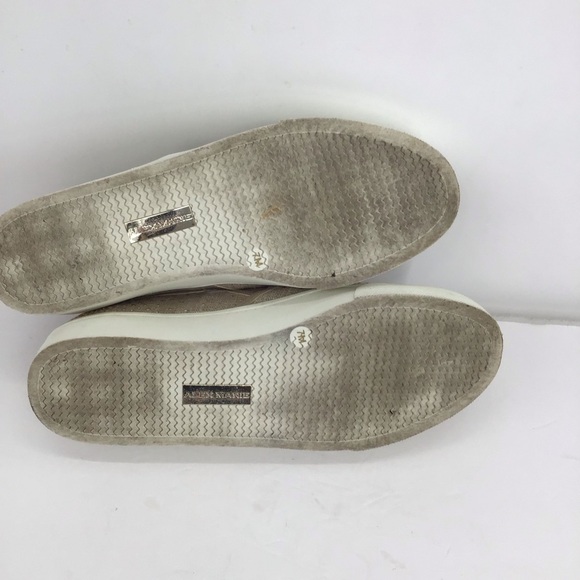 Alex Marie Women’s Rinestone Gold Slip-On Sneakers Shoes Casual Comfort Size 7 - Picture 8 of 8